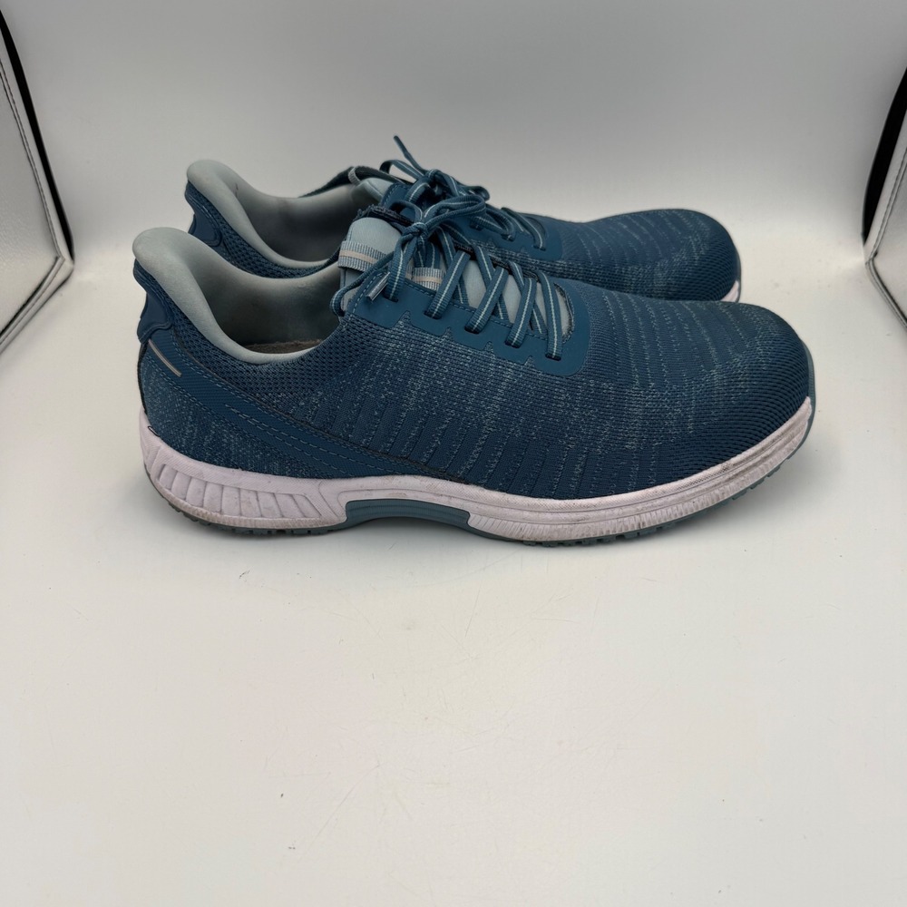 Orthofeet Edgewater Mens 13 4E X-Wide Blue Mesh Orthopedic Sneakers 20014